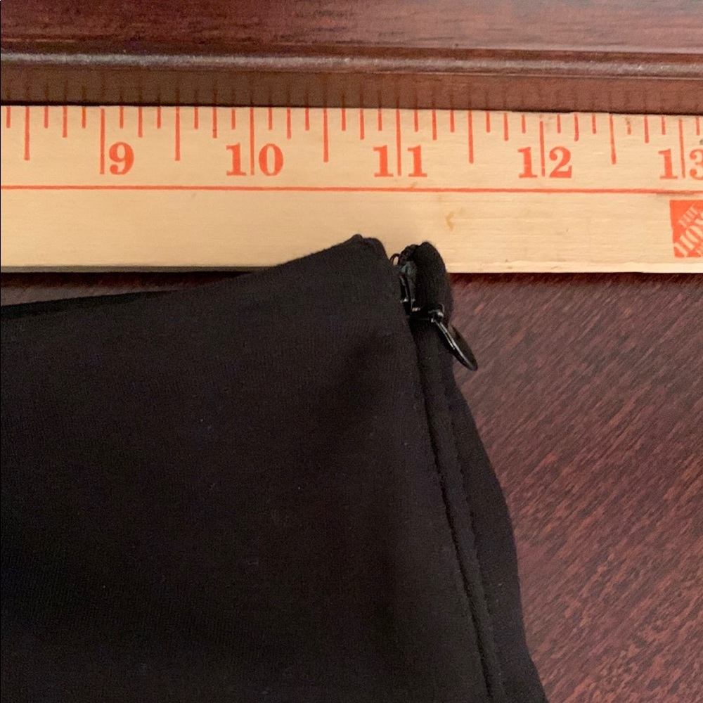 White House Black Market Black Knee-Length Pencil Skirt - Picture 6 of 8